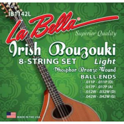 Labella IB1142L - Jeu bouzouki irlandais la bella light