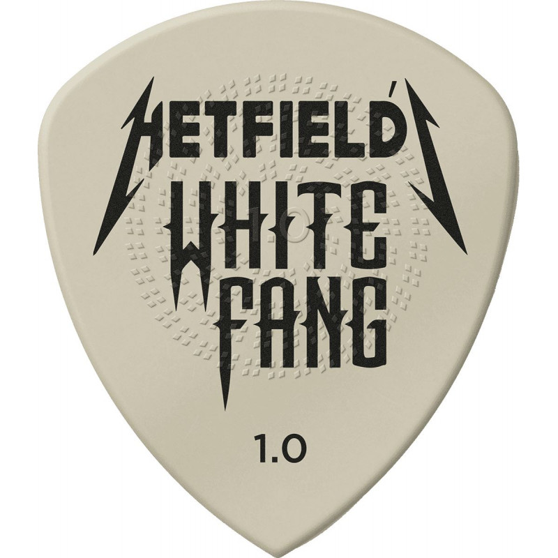 Dunlop  PH122P100 - Sachet de 6 Hetfield's White Fang 1,00 mm