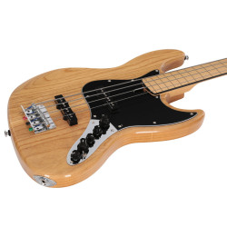 Marcus Miller V7 Vintage Swamp Ash-4 FL NT 2.0 Natural Fretless - guitare basse