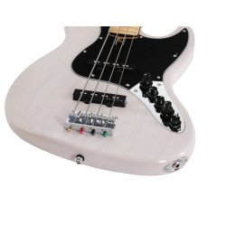 Marcus Miller V7 Vintage Swamp Ash-4 FL WB 2.0 White Blond Fretless - guitare basse