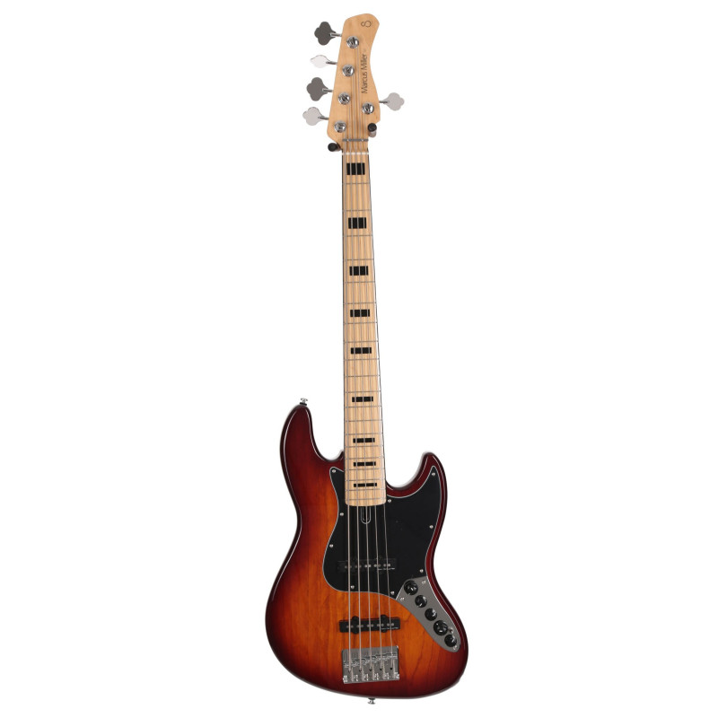 Marcus Miller V7 Vintage Swamp Ash-5 TS MN Tobacco Sunburst - guitare basse 5 cordes