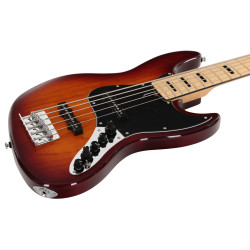 Marcus Miller V7 Vintage Swamp Ash-5 TS MN Tobacco Sunburst - guitare basse 5 cordes