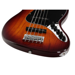 Marcus Miller V7 Vintage Swamp Ash-5 FL TS 2.0 Tobacco Sunburst Fretless - guitare basse 5 cordes