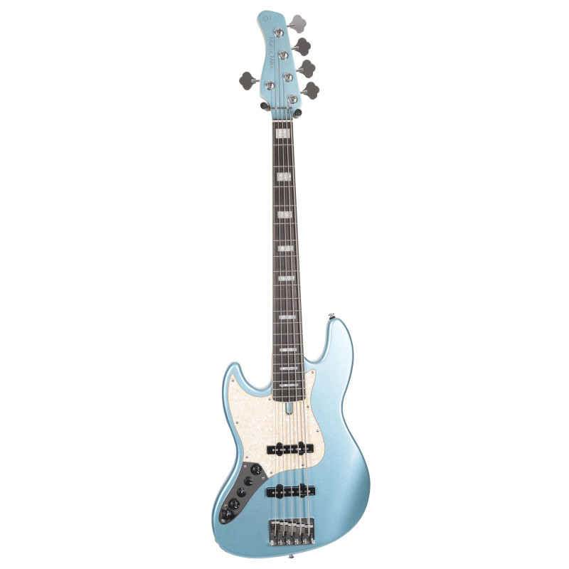 Marcus Miller V7 Alder-5 Lake placid Blue LH 2.0 - guitare basse 5 cordes gaucher