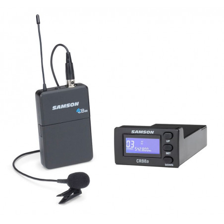Samson Concert 88a - Système sans fil avec microphone lavalier - pour Expedition XP310w/312w