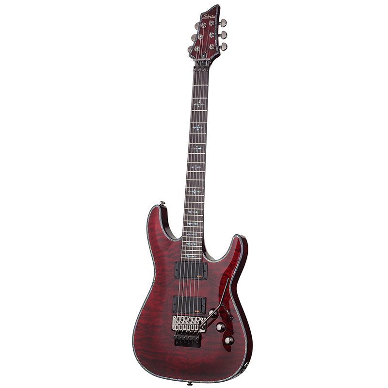 Schecter HELLRAISER C-1 FR Floyd Rose - Guitare électrique - Black Cherry