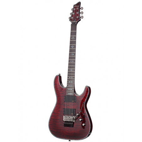 Schecter HELLRAISER C-1 FR Floyd Rose - Guitare électrique - Black Cherry