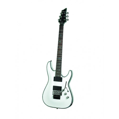 Schecter HELLRAISER C-1 FR Floyd Rose - Guitare électrique - White