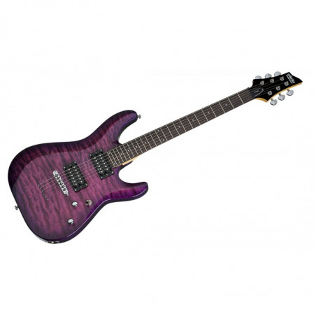 Schecter C-6 Plus - Guitare électrique - Electric Magenta