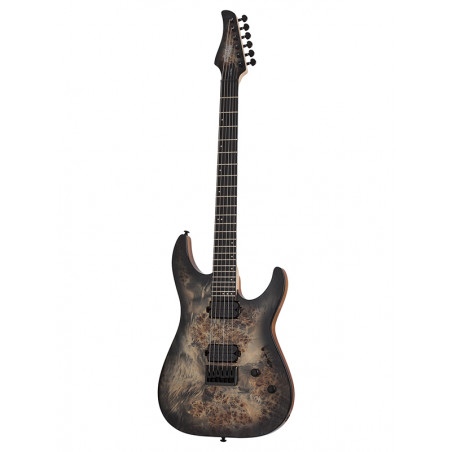 Schecter C-6 PRO - Guitare électrique - Charcoal Burst