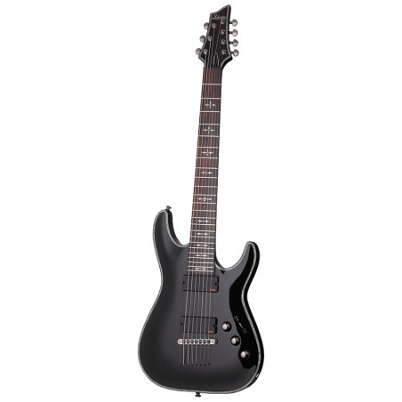 Schecter HELLRAISER C-7 - Guitare électrique 7 cordes - Black