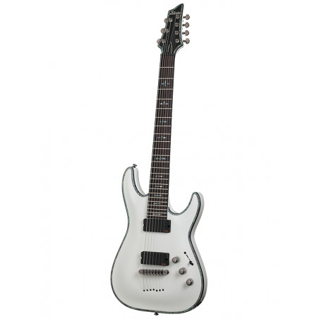 Schecter HELLRAISER C-7 - Guitare électrique 7 cordes - White