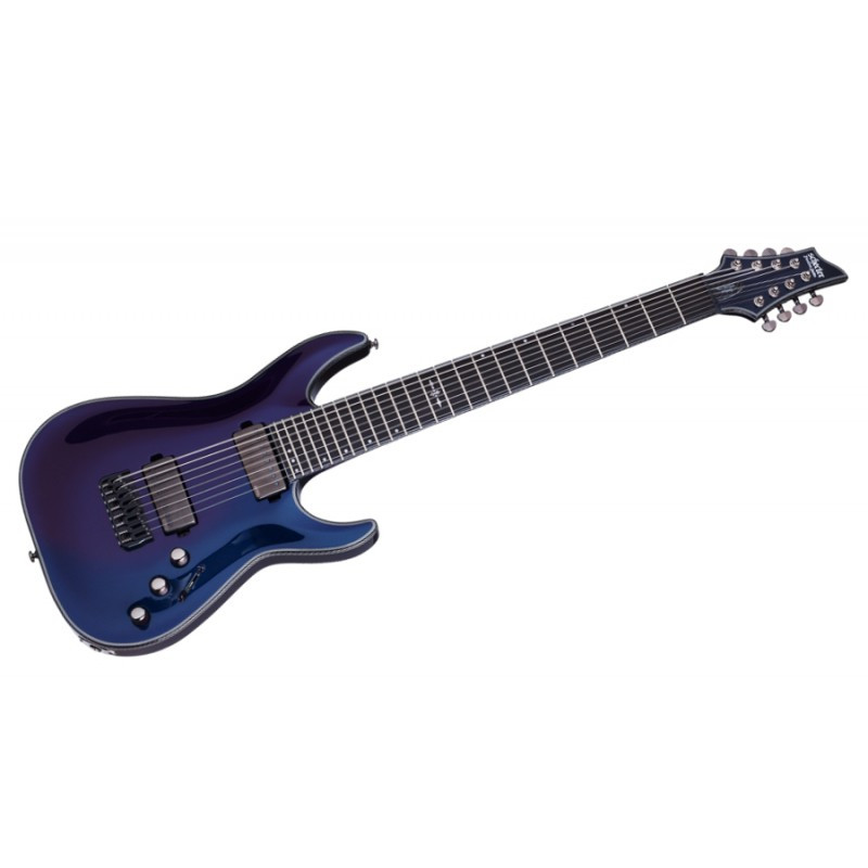 Schecter HELLRAISER HYBRID C-8 - Guitare électrique 8 cordes - UltraViolet