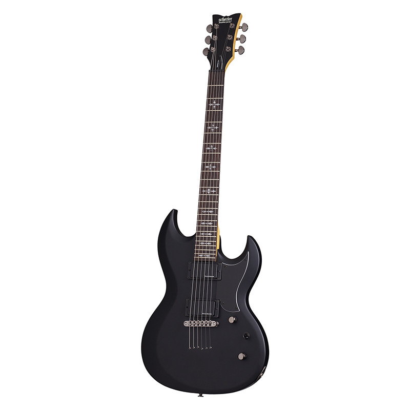 Schecter DEMON S-II - Guitare électrique - Satin Black