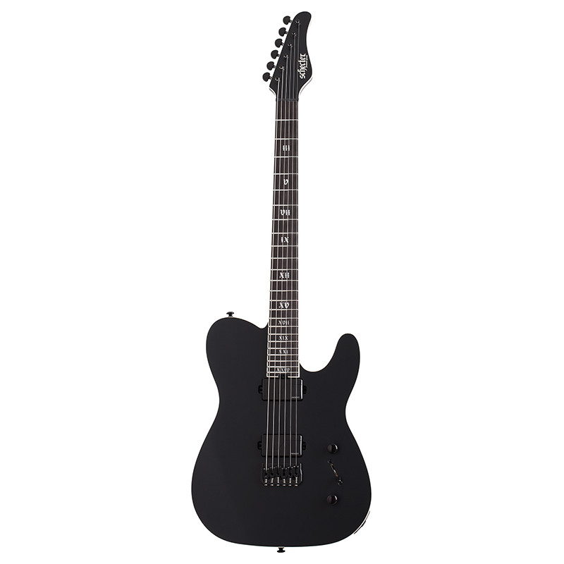 Schecter PT SLS ELITE EVIL TWIN - Guitare électrique - Satin Black