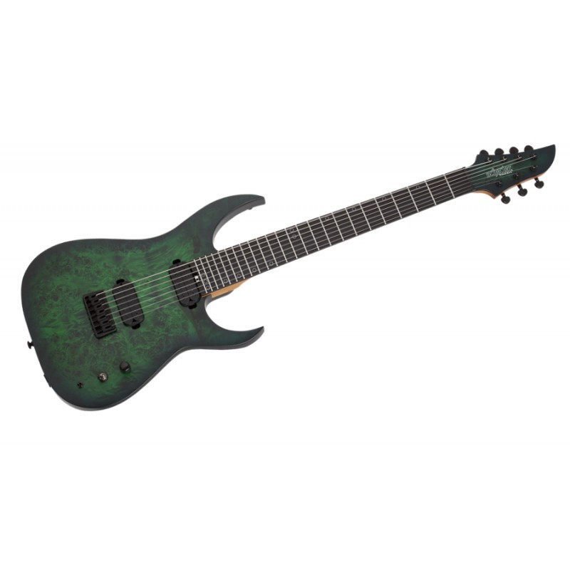 Schecter Keith Merrow KM-7 MK-III Standard - Guitare électrique - Toxic Smoke Green