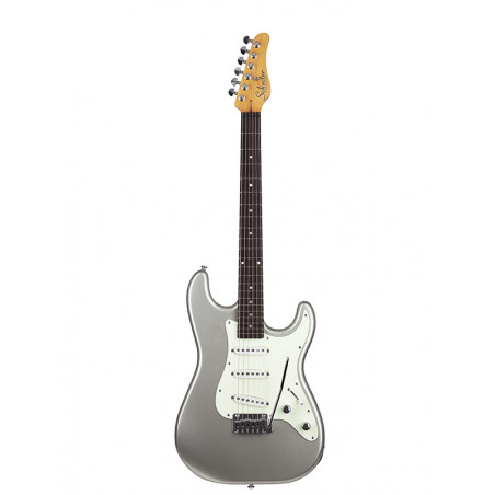 Schecter Nick Johnston Traditionnal - Guitare électrique - Atomic Silver