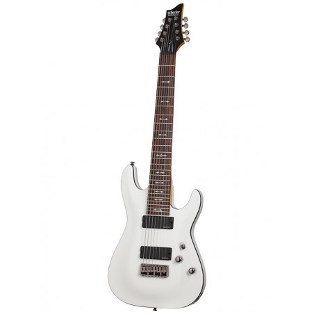 Schecter Omen-8 - Guitare électrique 8 cordes - Vintage White