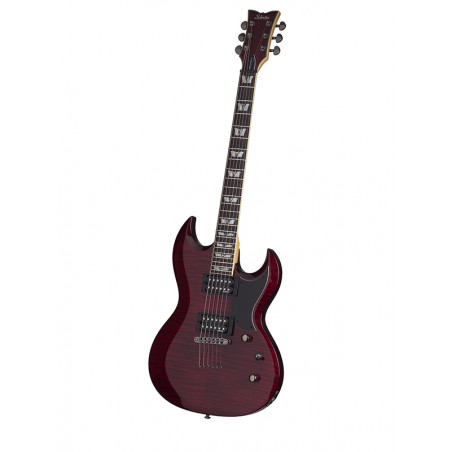 Schecter S-II Omen Extreme - Guitare électrique - Black Cherry