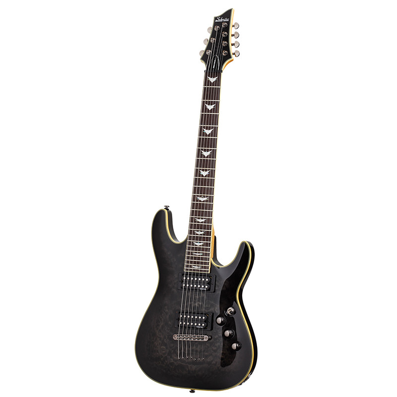 Schecter Omen Extreme-7 - Guitare électrique 7 cordes - See Through Black