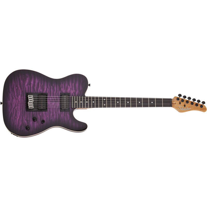 Schecter PT PRO - Guitare électrique - Trans Purple Burst