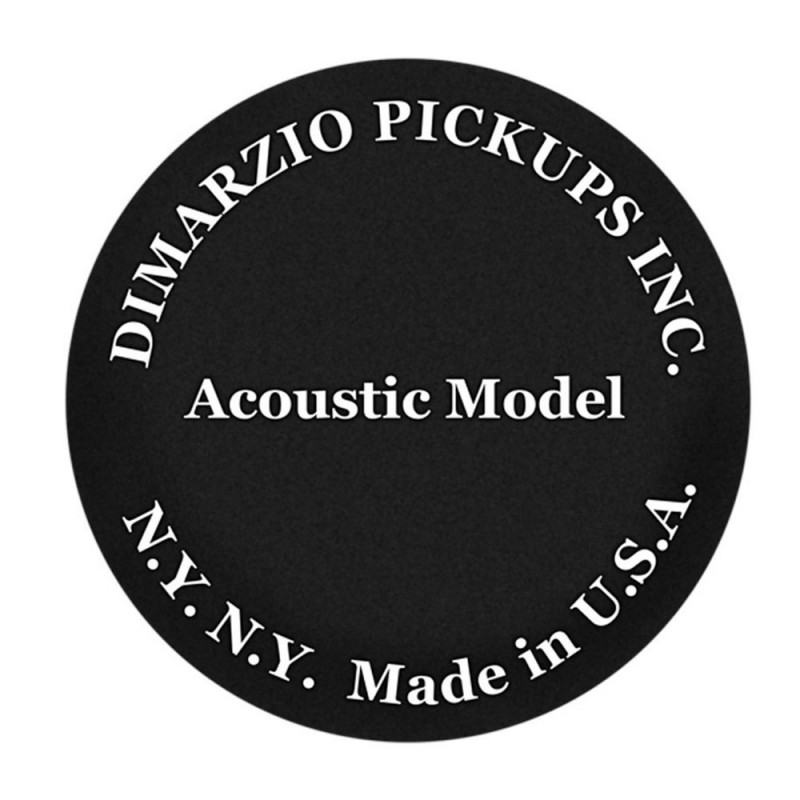 DiMarzio DP130BK - Acoustic Model - noir - Micro guitare acoustique