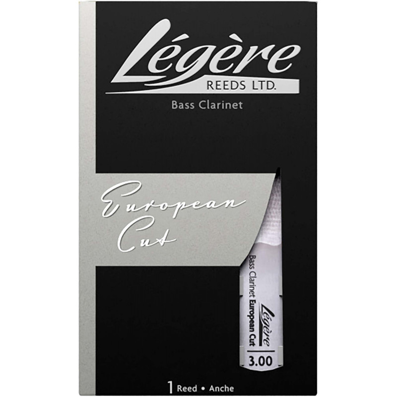 Légère BCES250 - Anche clarinette basse European Cut force 2,5