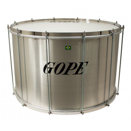 Gope Percussion - SU2440AL-CR - Surdo Alu 24" Cercle Chrome - 40cm Profondeur