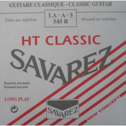 Corde au détail guitare classique - Savarez 545R Alliance rouge - La tirant normal