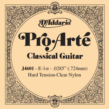 D'Addario J4601 - Corde au détail Pro-Arte Mi aigu guitare classique