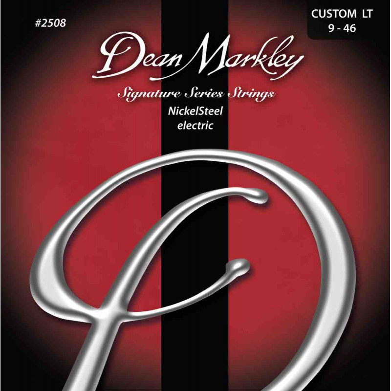 Dean Markley 2508 - Custom Light 9-46 - Jeu de cordes guitare électrique