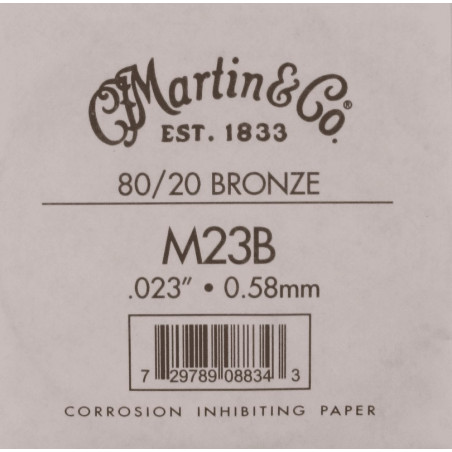 Martin M173 tirant 23 - Corde Guitare acoustique