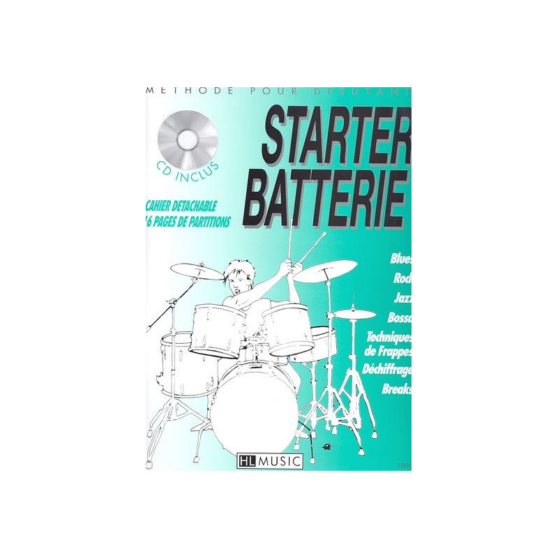 Starter batterie Vol.1 - Patrick Billaudy (+ audio)