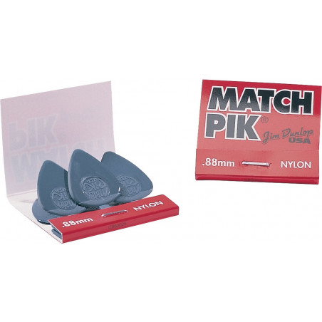 6 mediators Match Pik 0.60mm - Dunlop 4480-60