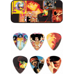 6 mediators Dunlop Jimi Hendrix Montage - JH-PT08H