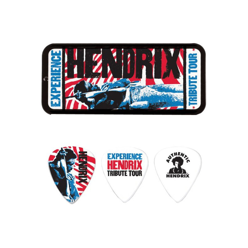 6 mediators Jimi Hendrix Tribute Tour - Dunlop JH-PT09M