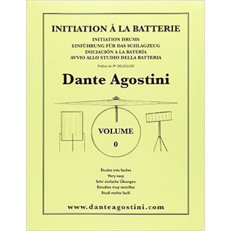 Agostini Vol.0  - Initiation à la batterie