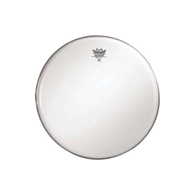 Peau Remo Ambassador blanc lisse 15'' - Tom Floor tom et caisse claire - BA-0215-00