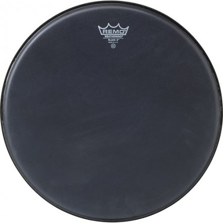 Peau de tom ou caisse claire 13'' - Remo Black Emperor X Sablée renfort noir - BX-0813-10