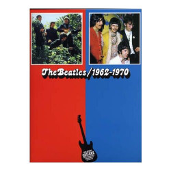 The Beatles 1962-1970 Bleu Rouge - piano voix guitare
