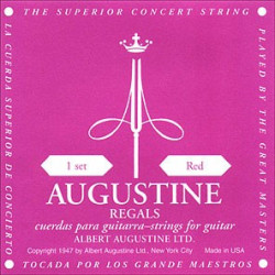 Jeu de cordes guitare classique - Augustine Régal Rouge Tirant normal