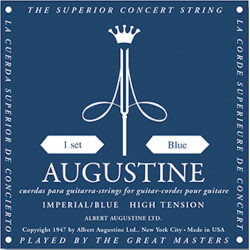 Jeu de cordes guitare classique - Augustine Impérial Bleu Tirant Fort