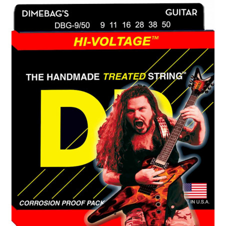 Jeu de cordes guitare électrique DR DimeBag Darell Signature DBG950 09-50