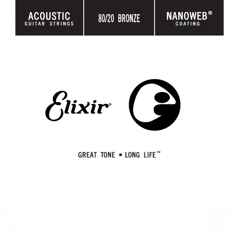 Elixir 014 - Corde au détail guitare électrique