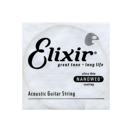 Corde au détail guitare acoustique Elixir Nanoweb 030 - 15130