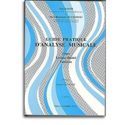 Guide pratique d'analyse musicale - Naji Hakim, Marie-Bernadette Dufourcet