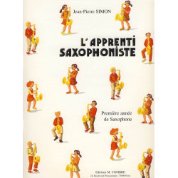 L'Apprenti saxophoniste - 1ère année - SIMON Jean-Pierre