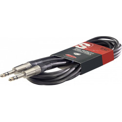Câble Audio Jack Stereo 6m deluxe Stagg SAC6PS DL