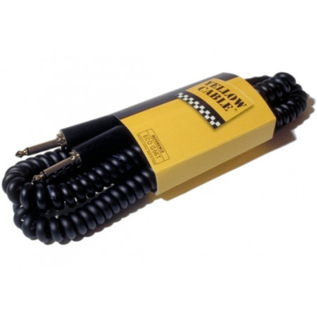 Câble jack type telephone 3 m - Yellow Câble G46T