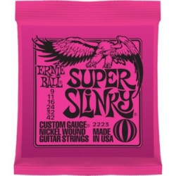 Ernie Ball Super Slinky 9-42 - Jeu de cordes guitare électrique - P02223